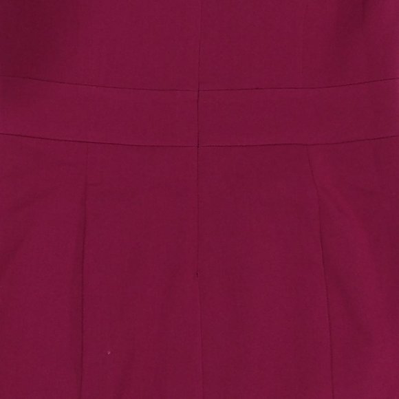 The Limited Midi Dress in Rich Burgundy - Picture 6 of 9